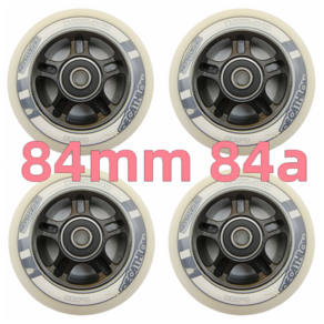 인라인바퀴스케이트 휠 스피드 휠 84mm 84x24mm 84a 로트당 4 개