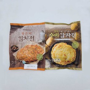 피코크 묵은지 김치 전 390g+피코크 수미 감자전420g, 1개, 420g