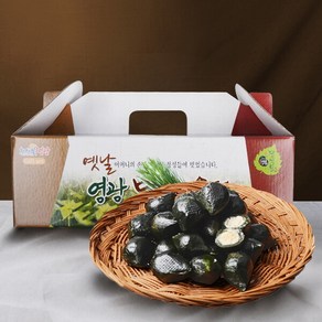 [감동] 영광 모싯잎 찐 꼬마송편 100개_2kg, 2kg, 1개