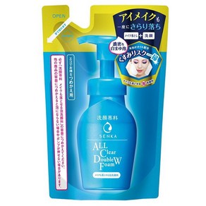 센카 폼클렌징 올 클리어 더블 워시 리필 130mL(일본직구)