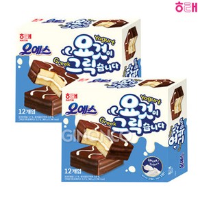 해태제과 오예스 요것이 그릭습니다 과자케이크, 360g, 2개