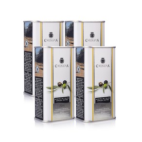 [공식] 라치나타 엑스트라버진 올리브오일 클래식 틴 250ml, 4개