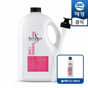 [G] 케라시스 샤이닝 대용량 샴푸 4L +펌프+증정1개, 1개