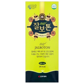 조아제약 잘보톤, 400ml, 1개