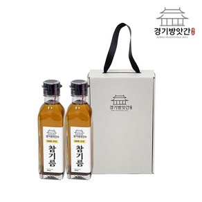 경기방앗간 저온압착방식 방앗간 국산 통깨 진한 참기름 들기름 180ml 세트(국산), 1세트, 국산180ml 참기름세트