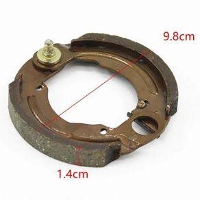 Ebike 브레이크 패드 스쿠터 90-110 유형 90MM 오토바이 AVT 용 신발 좋은 내식성, 03 100, 1개