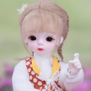 BJD 구체관절인형 26cm 메이크업 풀세트 1/6 인형 피규어 텐션구관 SOO, 1개