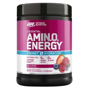 Optimum Nutition Essential Amino Enegy Electolytes Wild Bey 1.51 lbs, 1개, 584g