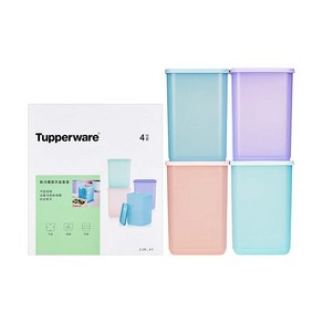 타파웨어 Tupperware 밀폐보관용기 2.2L x 4p