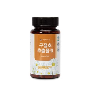 구절초 추출물 정 500mg 100정 HACCP