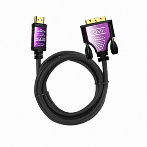 마하링크 HDMI to DVI-D 듀얼링크 모니터 케이블 1.8M ML-HD018 케이블-모니터케이블, 본상품선택