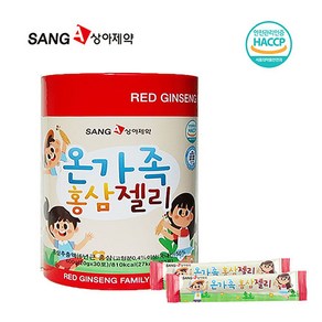 상아키즈 온가족 홍삼젤리 키즈홍삼 20g x 30포 1개월분, 1개