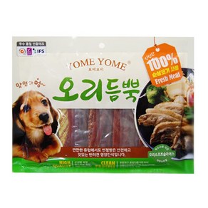 요미요미 오리듬뿍 오리소프트슬라이스 400g/강아지간식, 선택1:본상품선택, 400g, 1개