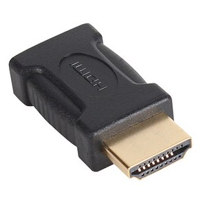 [강원전자] NETmate 미니 HDMI(F) to HDMI(M) 변환젠더 [NM-HG24] [블랙]