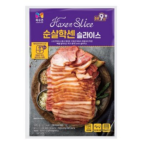 목우촌 주부9단 순살학센슬라이스, 2개, 500g