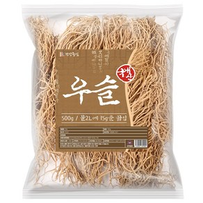 건강중심 국산 우슬뿌리 통우슬, 1개, 500g