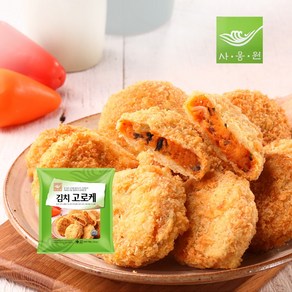 사옹원 한입쏙김치고로케 1kg, 1개