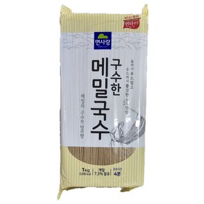 메밀국수 면사랑 메밀건면 메밀면, 1kg, 10개