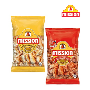 [Mission] 미국 과자 미션 치차론 돼지껍데기 튀김 과자 오리지널 매운맛 113g Mission Chicharrones Pork Rinds