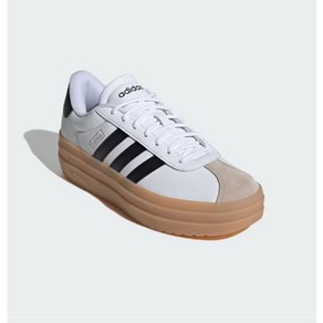 S마켓 NC고잔 ADIDAS 아디다스 VL COURT BOLD (IH3083) 아디다스 트렌디한 레더 화이트 굽 높은 스니커즈 만점 여성 스니커즈!