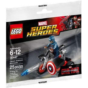 레고 폴리백 30447 캡틴 아메리카 모터사이클 Captain Americas Motorcycle