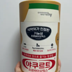 [정품배송] 에치와이 야쿠르트 프로바이오틱스 30포, 60g, 1개