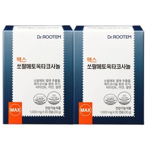 닥터루템 루템 맥스 쏘팔메토 옥타코사놀1000mg x 30캡슐x 2, 30정, 2개