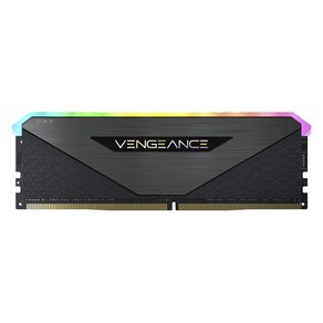 CORSAIR DDR4-32GB 3600MHz CL18 데스크톱 PC용 메모리 VENGEANCE RGB RT 32GB[16GB×2장] CMN32GX4M2Z3600C18(2021 신모델 optimized fo AMD)