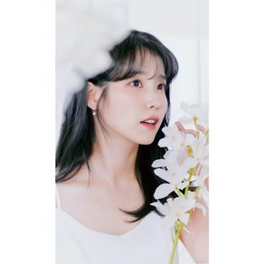 DIY 보석십자수 연예인 아이유 이지은 diy 전체수 22-0615228, 70*120cm, 원형비즈, 1개