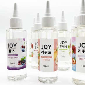 [2+1] 조이리퀴드 100ml 식품첨가물 액상 향료 플레이버 슬라임 아로마조이, 아이스박하향 100ml X 3