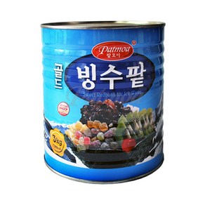 fm)팥모아 빙수팥 골드 3KG 카페 업소용 식자재 빙수팥, 1개