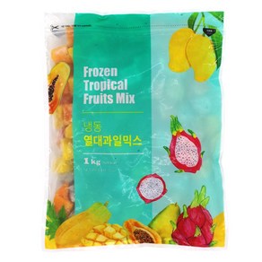 냉동 열대과일3종믹스 1kg, 1개