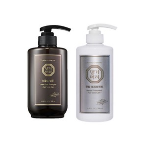 [댕기머리]뉴골드 샴푸 + 한방 트리트먼트, 1개, 500ml