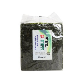 해농 맛 파래김 180g(100매), 단품, 1개