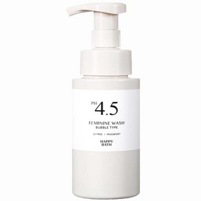 해피바스 PH4.5 약산성 쑥 버블 여성청결제, 1개, 250ml