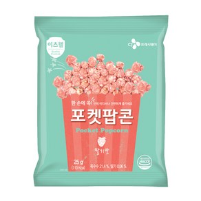 이츠웰 포켓팝콘 25g 딸기맛 60개