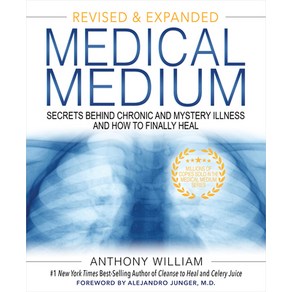 (영문도서) Medical Medium: Secets Behind Chonic and Mystey Illness and How to Finally Heal (Revised and Expa... Hadcove, Hay House, English, 9781401962876