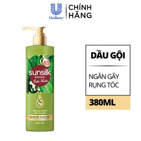 Sunsilk 썬실크 탈모와 모발 손상을 예방하는 천연 샴푸 380ml, 1개