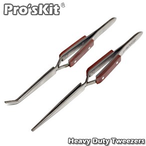 [Po's Kit Tools . 프로스킷] 역핀셋 2종 시리즈 / No. 1PK-117T 118T, No. 1PK-118T / 직핀셋, 1개