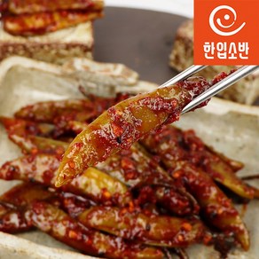 한입소반 고추(청양고추장아찌무침)장아찌