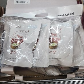 피코크 한우 사골곰탕 500g x 4입 아이스팩 포장, 4개