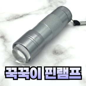 (제이뷰티) 휴대용 핀큐어 메탈 꾹꾹이 꾹꾹이램프 네일스탬프 핀큐어 꾹램프 (꾹꾹이1개포함), 1개