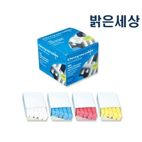 오미야 탄산 100개입 분필, 빨강