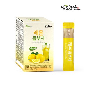 남도농산 레몬 콤부차, 5g, 30개입, 3개