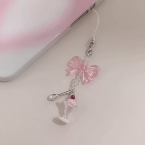 Soda Parfait beads keyring 소다 파르페 비즈 키링