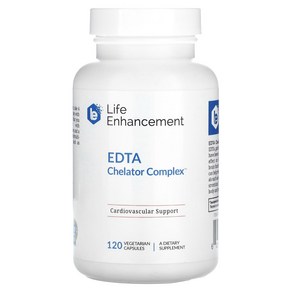 Life Enhancement EDTA 킬레이트화 복합체 베지 캡슐 120정, Life Enhancement EDTA 킬레..., 1개