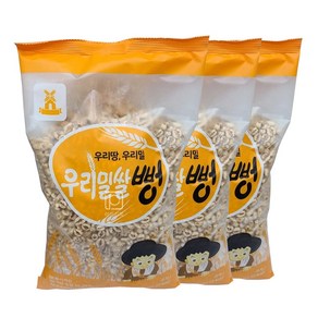 국산밀쌀로 우리밀쌀뻥 200g 3개