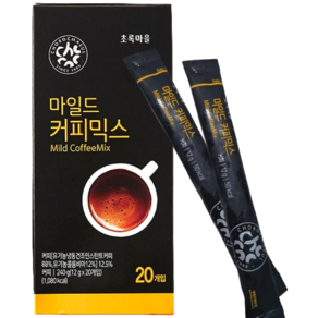 초록마을 마일드 커피믹스, 1세트, 20개입, 240g