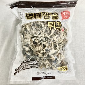 청도식품 저분자 어류콜라겐이 풍부한 바삭바삭고소한 명태껍질 튀각 300g 1봉, 1개