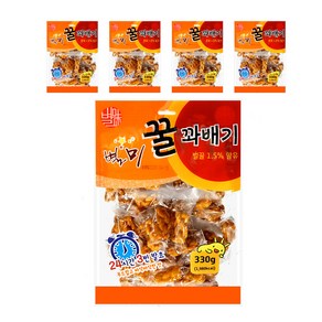 별미 꿀꽈배기 (330g) 한입꽈배기 한입과자 미니꽈배기, 330g, 5개